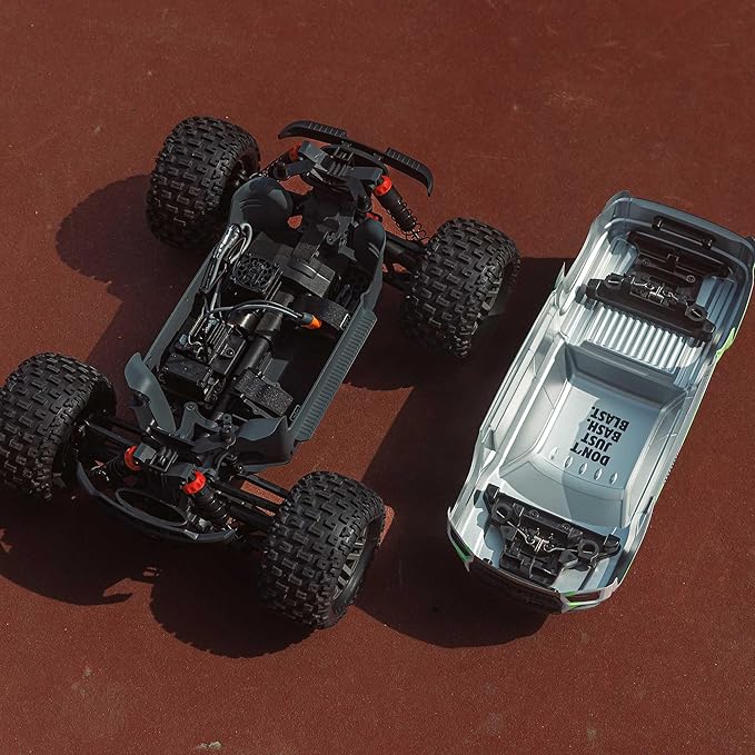 ARRMA RC Truck 1/10 Granite 4X4 RTR Brushed Monster Truck Orange RTR (Battery and Charger Not Included) ARA4202V4T3