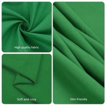 pepmily 8 Pack Green Round Tablecloth 90 Inch Round Table Cloth, Wrinkle Resistant and Washable Tablecloth Polyester Fabric Table Cloth Round Cover for Dining Wedding Banquet Party