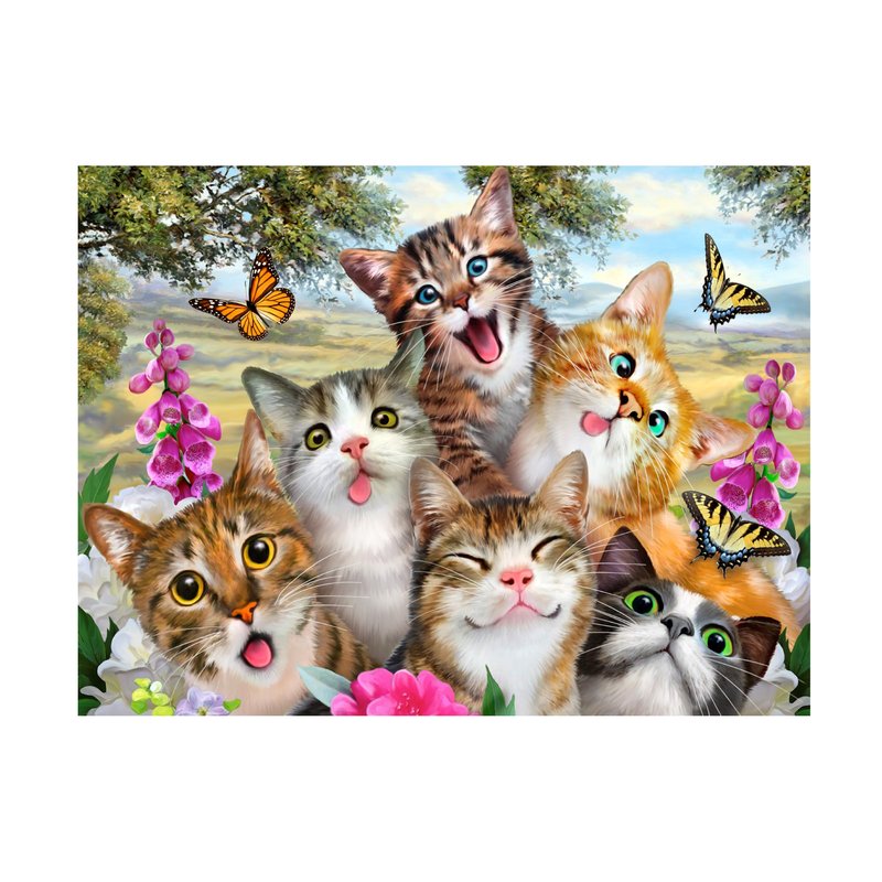 Goofy Kittens by Howard Robinson, 24x32-Inch