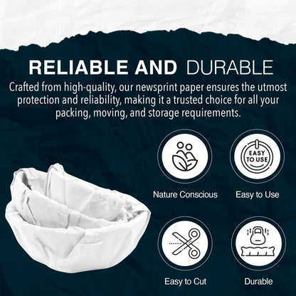 13 * 12 inch 100 Small Sheets White Packing Paper Sheets for Moving Supplies, Protecting Fragile China and Glasses,Small Wrapping Paper for Shipping and Moving Box Filler.