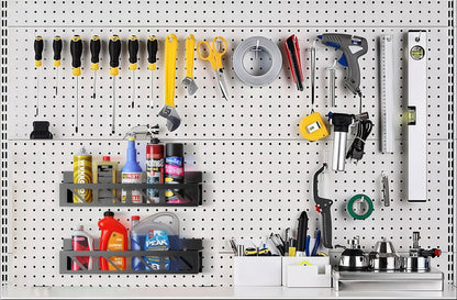 Magnetic Spice Rack Organizer for Fridge Seasoning Organizer for Kitchen storage with Screw Magnetic Shelf with Hook for Refrigerator and Oven (6pack)