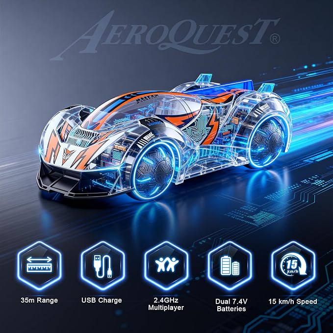 Drift Spherical RC Car Blitz Wheeler Toy for Teens and Adults with Proportional Speed &amp Steering Fishtail Drift Sideways Drive 360° Spins — A Fantastic Gift for Racing Fans