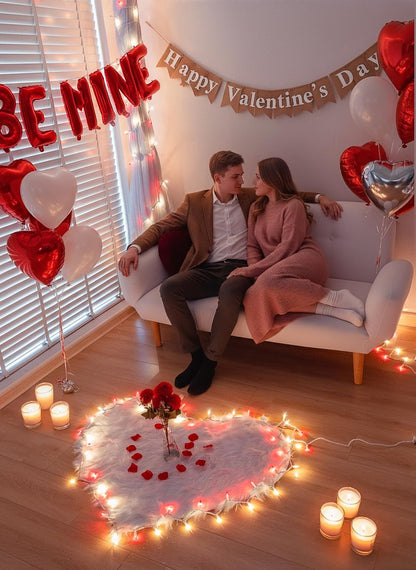 Red Clear Christmas Lights,13FT 50 Count Incandescent Mini Light,White Wire Christmas String Lights Plug in Waterproof for Tree Xmas Wedding Indoor Outdoor Valentine's Day Decor (Red Clear, 50 Count)
