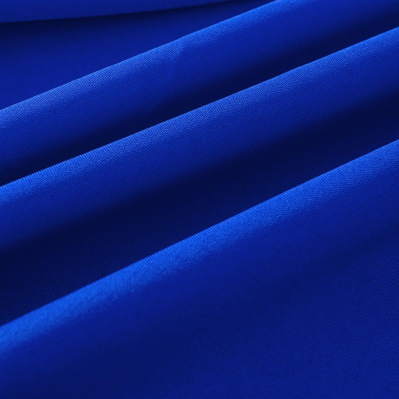 ZarzaaSik 10-Pack Round 108-inch Royal Blue Table Cloths, Solid Stain and Wrinkle Resistant Circular Tablecloth, Premium Plain Weave Polyester Fabric Table Linen Covers for Hotel, Banquet