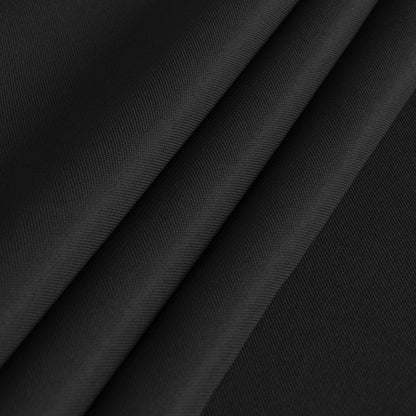 sancua Rectangle Tablecloth - 70 x 120 Inch - Stain and Wrinkle Resistant Washable Polyester Table Cloth, Decorative Fabric Table Cover for Dining Tables, Buffet Parties and Camping, Black