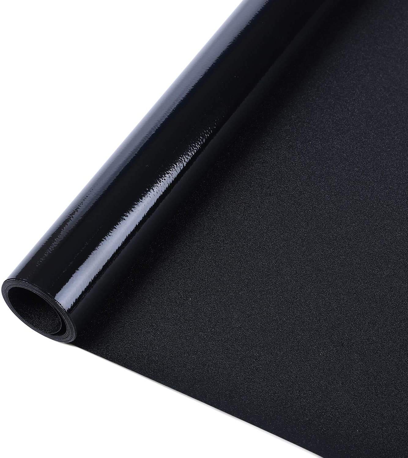 rabbitgoo Blackout Window Film, Sun Heat Blocking Privacy Cover for Glass, Removable Opaque Room Darkening Dark Black Out Window Covers Tint Shades for Home Day Sleep Light Blocker 11.8 x 157 Inches