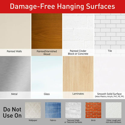 Command Medium Designer Hooks, 9 Hooks and 12 Strips, Damage-Free Hanging Wall Hook with Adhesive Strips, No Tools Great for Hanging, Organization and Storage, Holds up to 3 lb