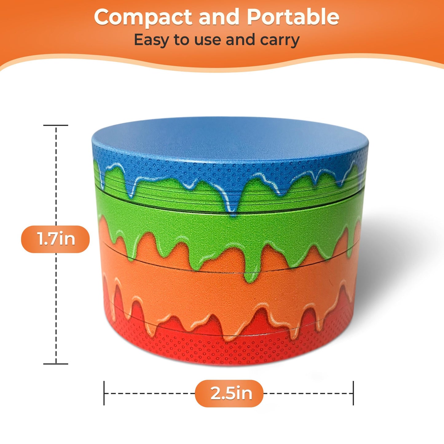 2.5 Inch Spice Herb Grinder