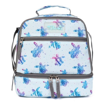 Tilami Lunch Bags Insulated Adjustable Strap Zipper, Water-Resistant Cooler Bags, Bento Bags for Kids Toddlers, Pink Plaid