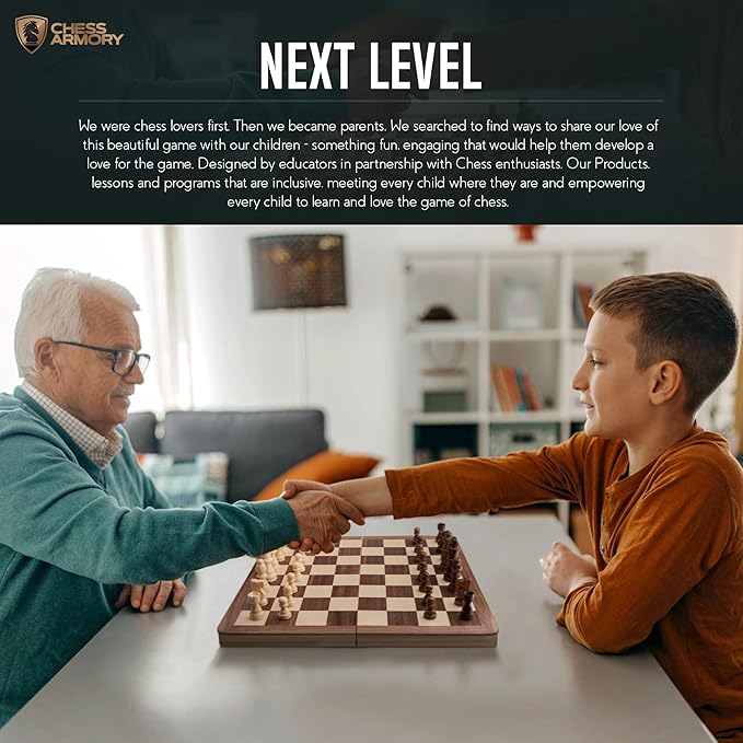 Chess Armory Digital Chess Clock - Portable Timer with Tournament and Bonus Time Features