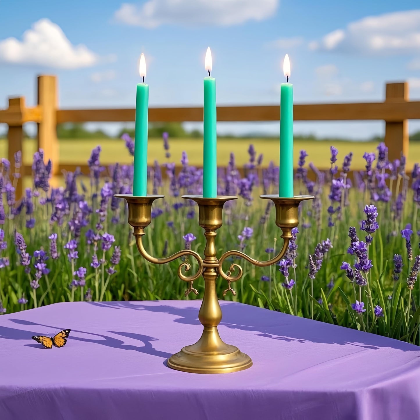12-Pack Mint Green Unscented Taper Candles, 10 Inch Dripless Smokeless Candlesticks, Long-Lasting Burn Time of 7-8 Hours, Perfect for Home Decor, Spring