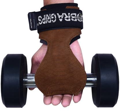 Cobra Grips PRO Weight Lifting Gloves Heavy Duty Straps Alternative Power Lifting Hooks for Deadlifts Adjustable Neoprene Padded Wrist Support Bodybuilding