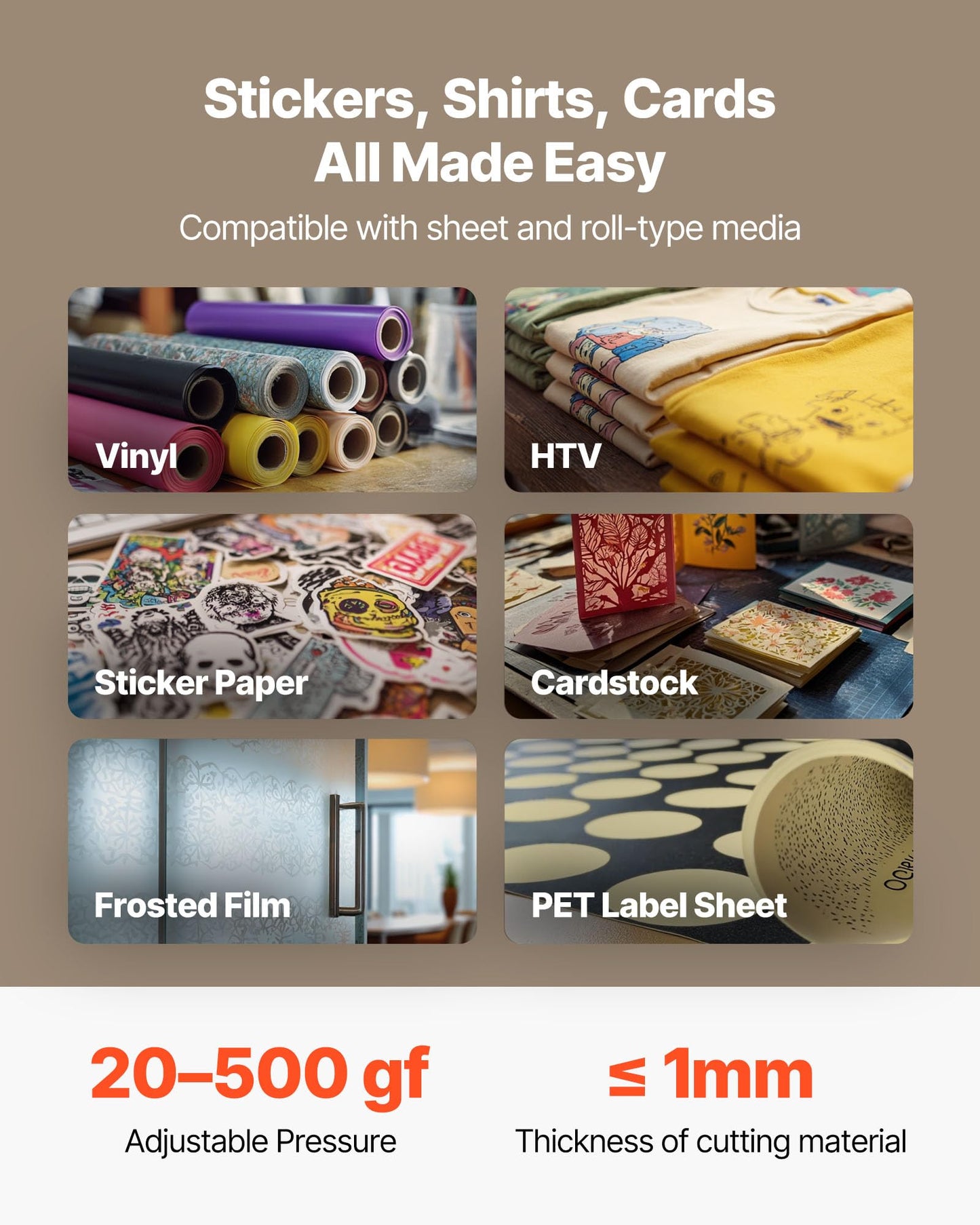VEVOR Vinyl Cutter Machine, 53 inch Max Feed Width, Dual Blades, Adjustable Force and Speed, LED Display, Vinyl Plotter Cutter Printer with Signmaster Software for Compatible with Windows and macOS