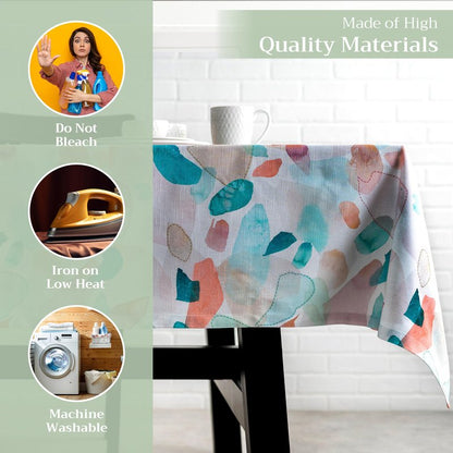 Maison d' Hermine Table Cloth Rectangle Table 100% Cotton 54 x 72 Inches Tablecloth Reusable Decorative for Dining Kitchen Room Farmhouse Home Gifts for Mothers Day Spring Summer - Summer Picnic