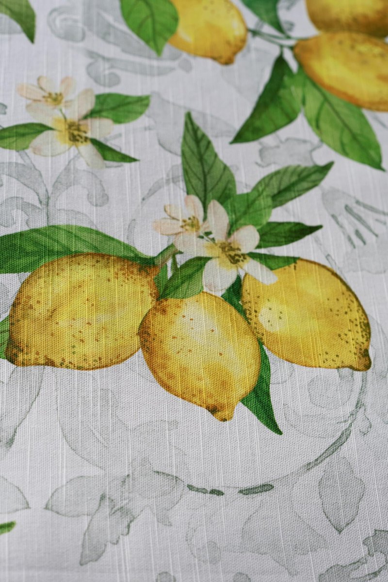Maison d' Hermine Table Cloth Rectangle Table 100% Cotton 70 x 108 Inches Tablecloth Reusable Decorative for Dining Kitchen Room Farmhouse Home Gifts for Mothers Day Spring Summer - Cedrat