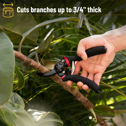 Mr. Pen- Pruning Shears, Garden Shears, 8" Professional, Titanium Blade, Garden Scissors, Gardening Shears