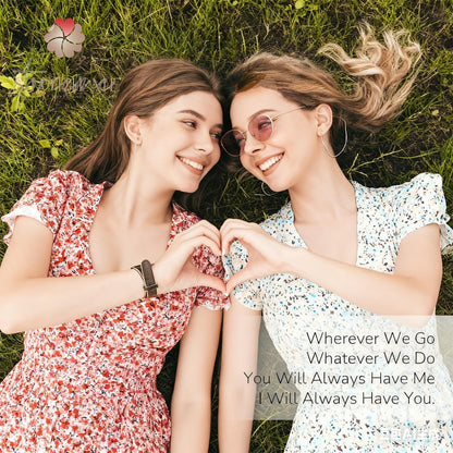 Storieme Sister Figurines - Best Friends Gifts for Women, Bestie Friendship Christmas & Birthday Gift