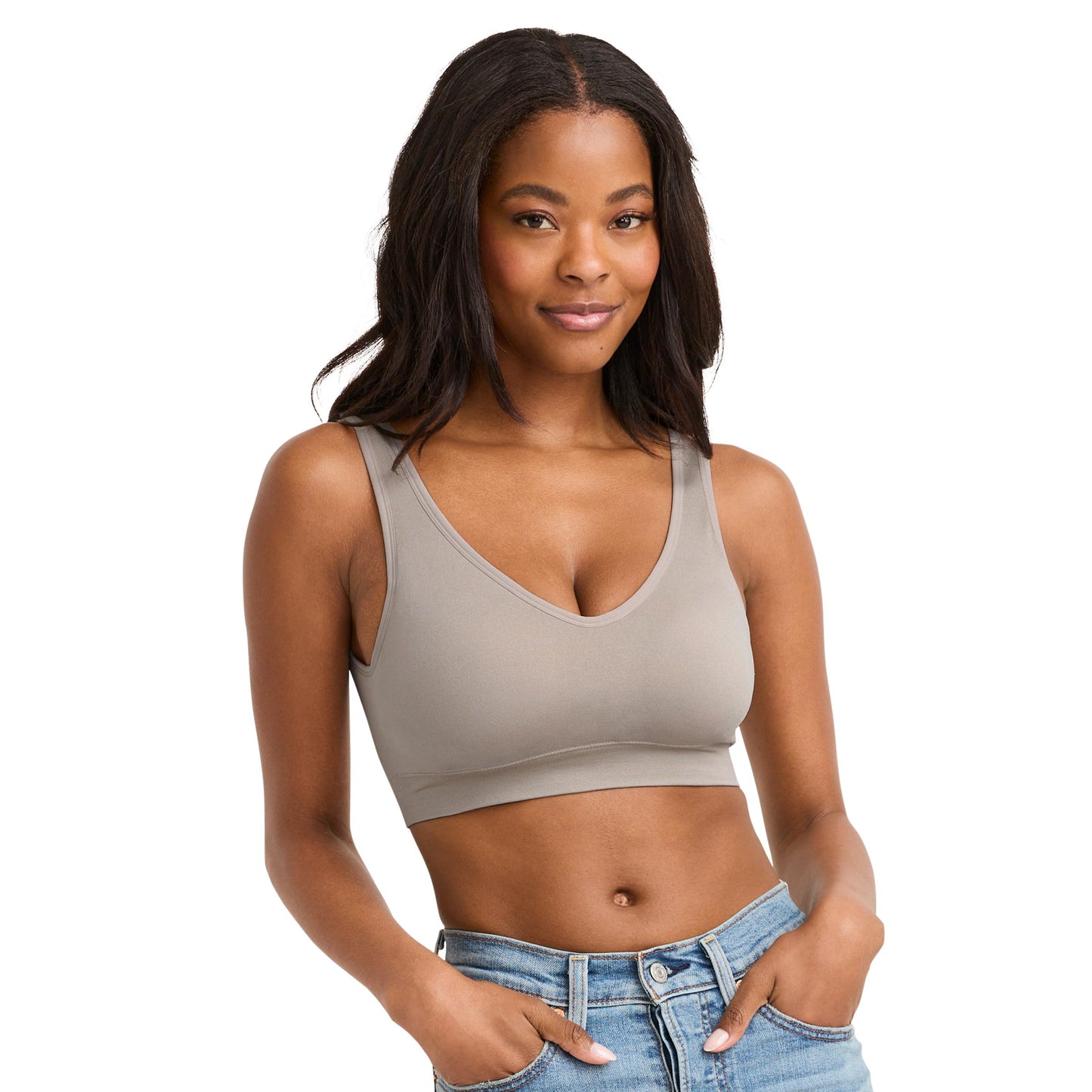 Jockey Women's Bra Seamfree Back Smoothing Bralette