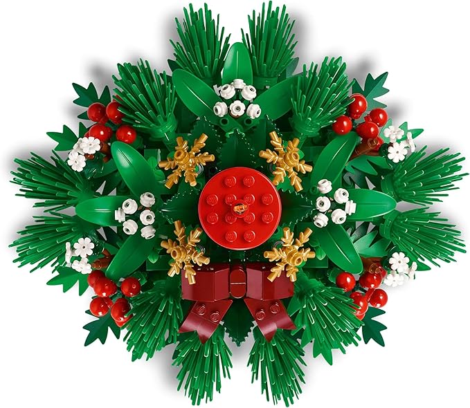 Lego 40743 Christmas Table Decoration Toy Birthday Present Blocks Girls Boys Children 12 13 14 Years Old Elementary School Mom Father Painting Art