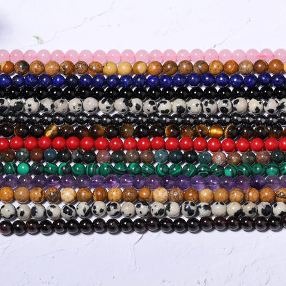Songxi 180pcs 2mm Yellow Tiger Eye Natural Round Stone Beads for Jewelry Making, Smooth Loose Small Gemstone Beads for Bracelets Necklace, Chakra Stones with Energy Power