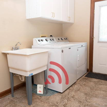 THE BASEMENT WATCHDOG Model BWD-HWA 110 dB Battery Operated Water Alarm