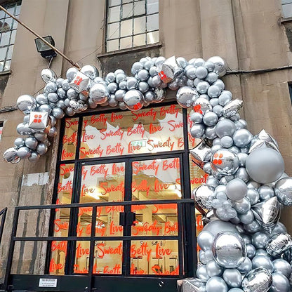 PartyWoo Silver Balloons 20pcs 18 Inch Silver Latex Helium Balloons for Birthday Wedding Anniversary Graduation Bachelorette Engagement Bridal Shower Retirement Party Decorations Silver-G102