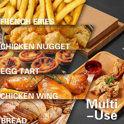 Small Air Fryer Liners Disposable Compatible with COSORI 2.1 Qt Air Fryer, 130 PCS Mini Air Fryer Liners Parchment Paper Baking Sheet for COSORI 2.1 Qt Accessories