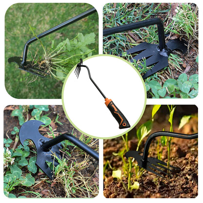 3Pcs Weed Puller Tool Garden Weed Pulling Tool,Portable Garden Weeder Tool,Gardening Weeding Tools for Garden Hand Tools for Vegetable Gardening Backyard Farm Planting & Uprooting Weeding Tool