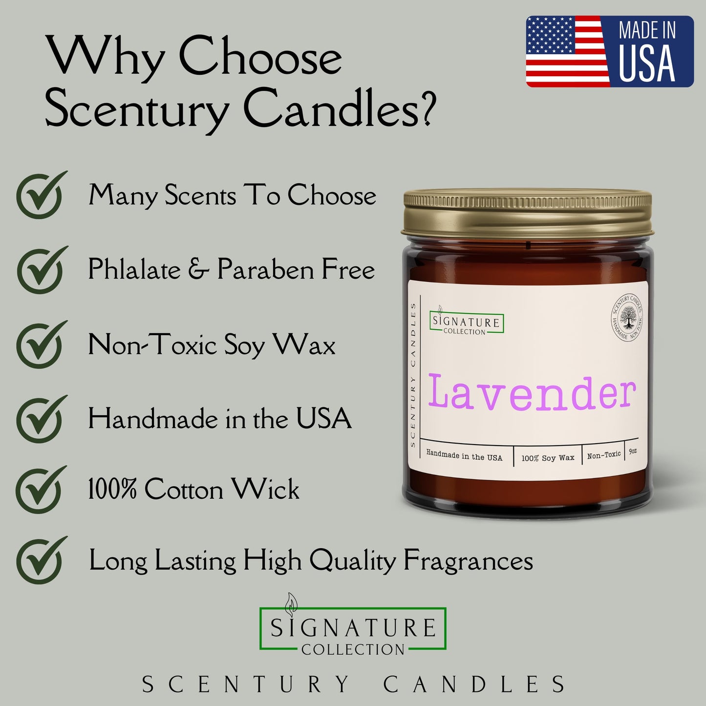 Sugared Cranberry Holiday Scented Candle, Many Scents to Choose from, All Natural Non-Toxic Soy Wax, Handmade in The USA (Sugared Cranberry)