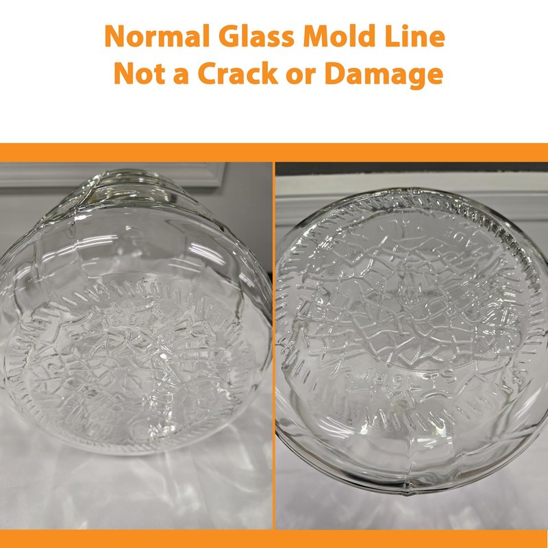 3 Gallon Clear Glass Italian Carboy - 30 mm Cork Neck Finish (CORK NOT INCLUDED)