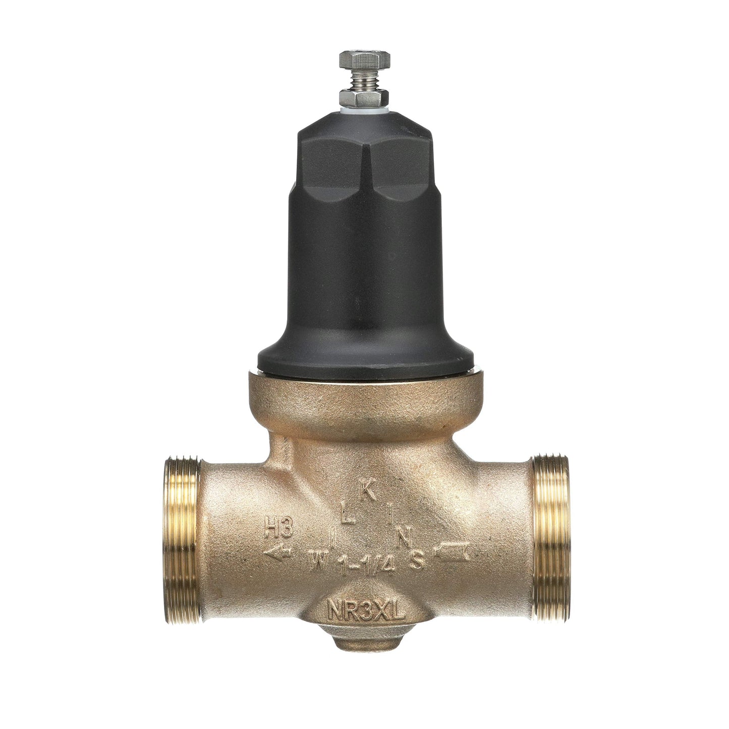Zurn Wilkins 114-NR3XLDULU 1-1/4" NR3XL Pressure Reducing Valve with Union Capable Female x Female NPT Connection