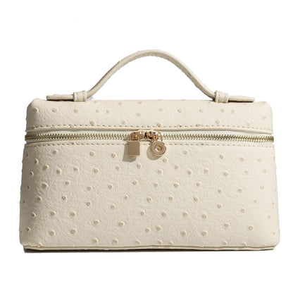 Rejolly Crossbody Bag for Women Small Pouch Top-Handle Leather Bag Designer Shoulder Handbag Quiet Luxury Trendy Purse