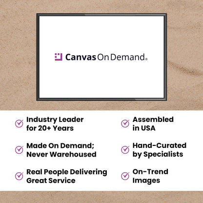 CANVAS ON DEMAND View to the Amalfi Coast Canvas Wall Art Print by Carl Frederic Aagaard, Classic, Traditional, Home Decor, Ocean Artwork, 48"x36"