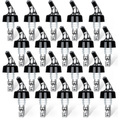 Automatic Measured Bottle Pourer - Quick Shot Spirit Measure Pourer Drinks Wine Cocktail Dispenser Home Bar Tools
