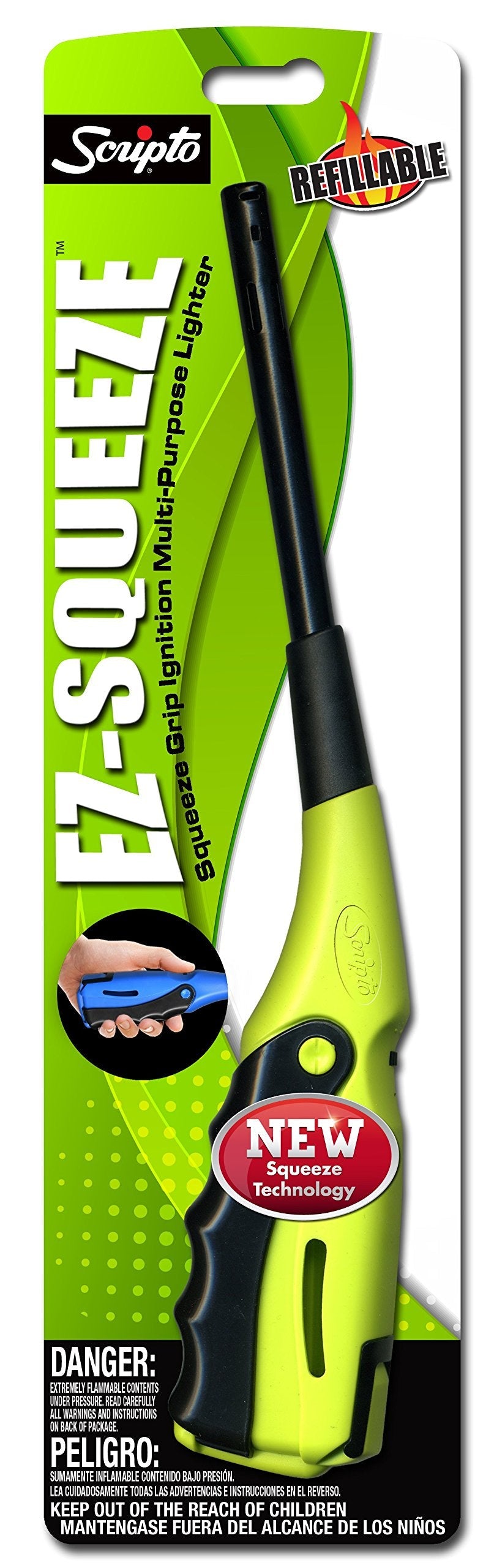 Scripto EZ-Squeeze Utility Lighter, One Size