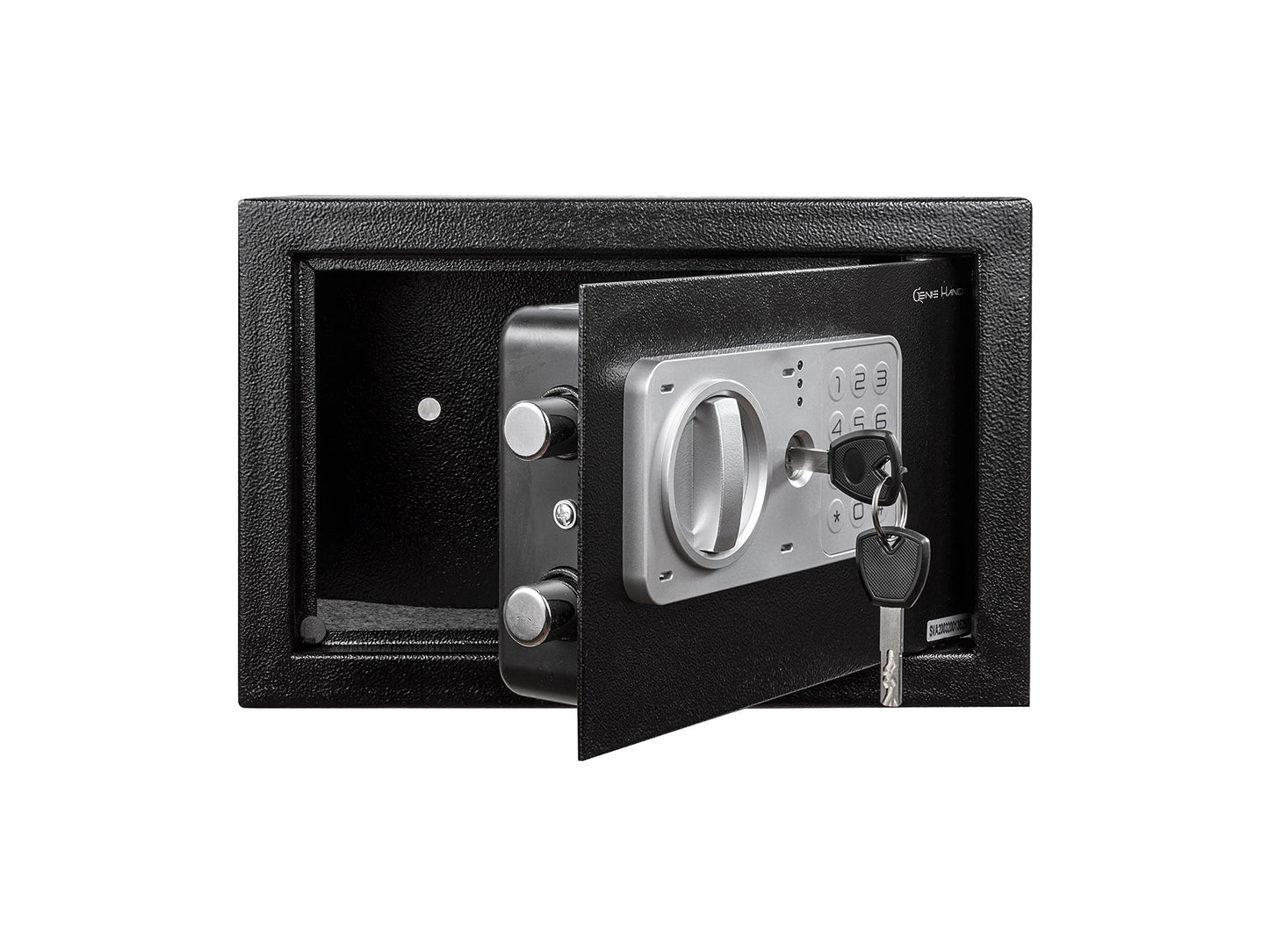 Genie Hand – Time Delay Safe, Anti Robbery Safe Box, Timed Controlled Opening – B-Class Lock – Anti Bounce Technology - Emergency Opening Keys (Medium – Depository)