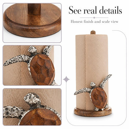 Mud Pie Turtle Paper Towel Holder