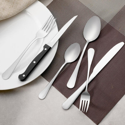 12 Piece Dinner Forks Set, Food-Grade Stainless Steel Forks Silverware, Cutlery Fork, Dessert Fork, Metal Forks for Home, Kitchen or Restaurant, Mirror Polished, Dishwasher Safe - 7.5 Inch