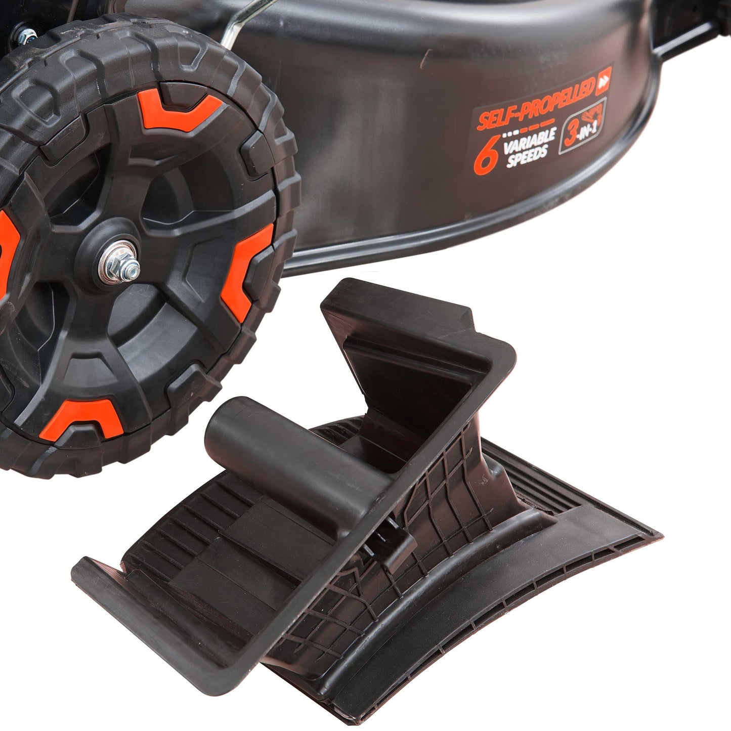 24 in. 201 cc Select PACE 6 Speed CVT High Wheel RWD 3-in-1 Gas Walk Behind Self-Propelled Lawn Mower W/Recoil Start