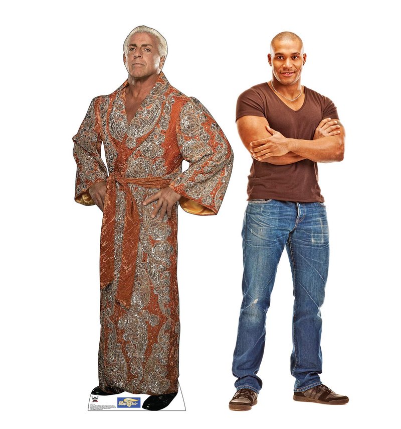Cardboard People RIC Flair Life Size Cardboard Cutout Standup - WWE