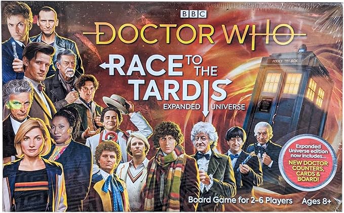 Eaglemoss Doctor Who Race to The Tardis Expanded Universe Board Game