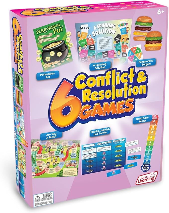 Junior Learning 6 Conflict &amp Resolution Games
