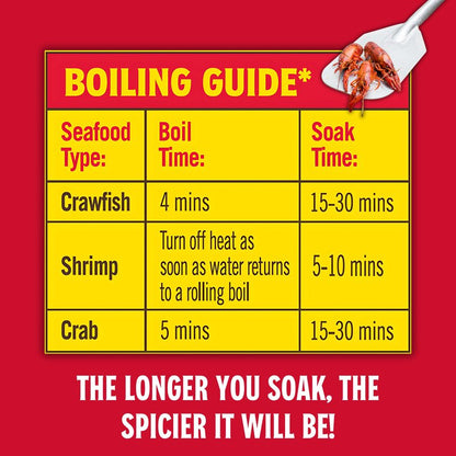 Louisiana Fish Fry Products Crawfish, Shrimp & Crab Boil Seasoning - Spicy & Delicious Seafood Powder Complete Seasoning - Low Salt Cajun Seasoning (4.5 Pound (Pack of 2))