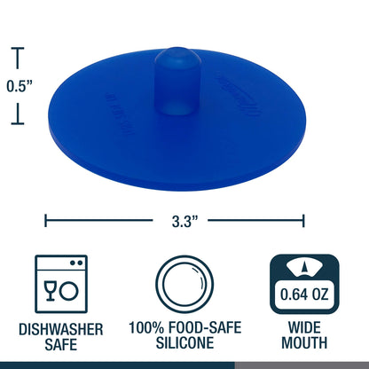 Masontops Pickle Pipes - Airlock Fermentation Lids - Fermentation Kit For Wide Mouth Mason Jar Sauerkraut & Pickle Kit - Fermentation Jar Not Included