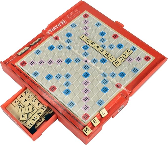 World's Smallest Board Games Set of 4 - Scrabble Monopoly Operation Candy Land (Bundle)