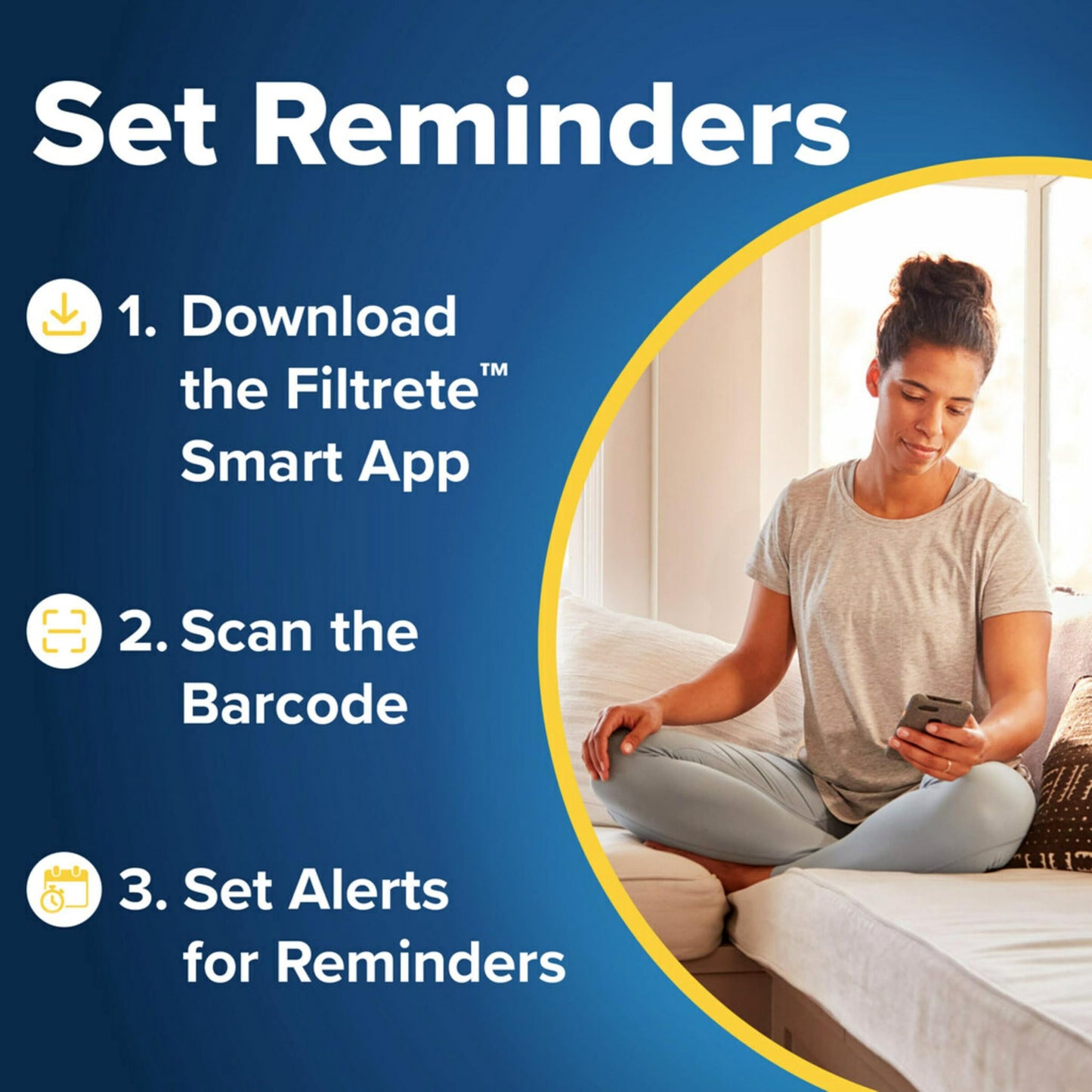 Filtrete 20x25x1 AC Furnace Air Filter, MERV 5, MPR 300, Capture Unwanted Particles, 3-Month Pleated 1-Inch Electrostatic Air Cleaning Filter, 6-Pack (Actual Size 19.69x24.69x0.81 in)