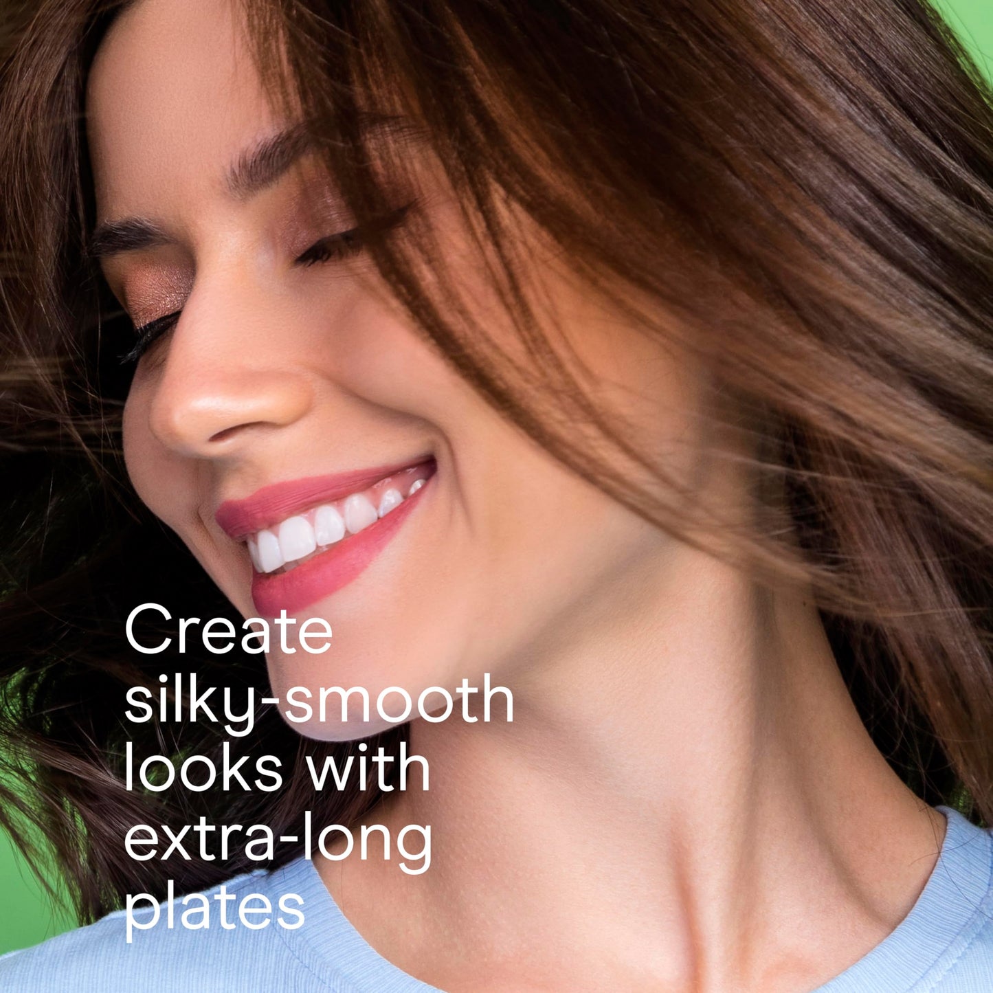 Conair Double Ceramic Flat Iron, 1 1/2-inch Wet-to-Dry Hair Straightener