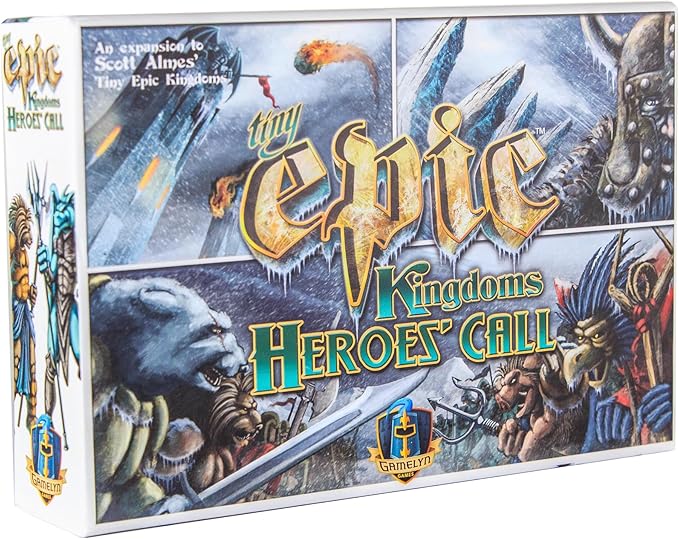 Tiny Epic Kingdoms – 4X Fantasy Strategy Board Game 2-5 Players Ages 14+ Portable Mini Game Series Retail Edition