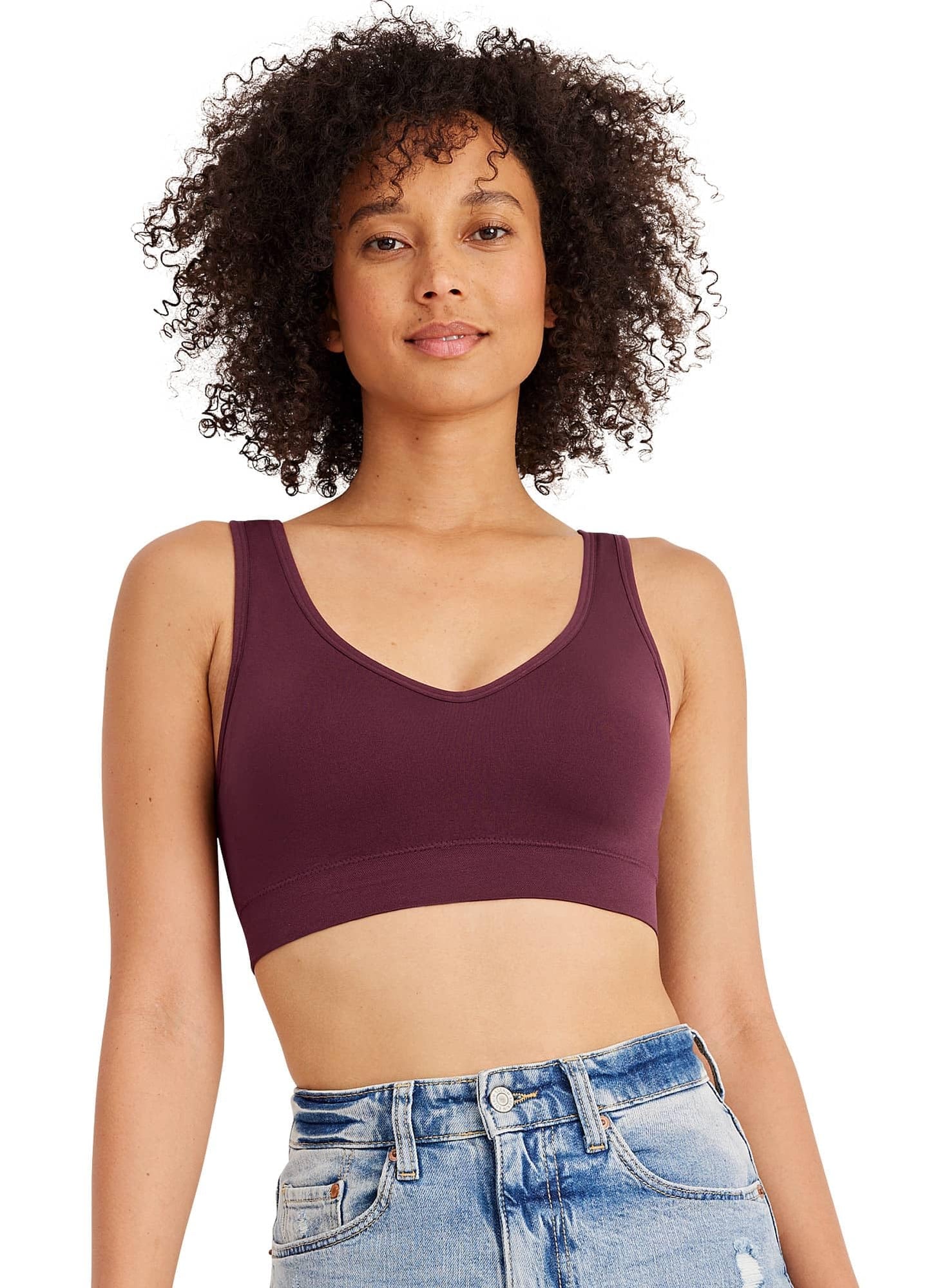 Jockey Women's Bra Seamfree Back Smoothing Bralette
