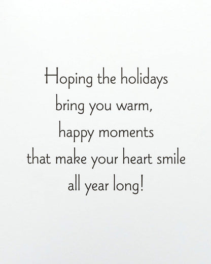 American Greetings Holiday Cards - Happy Moments Marshmallow Man Design | 12-Count Boxed Set